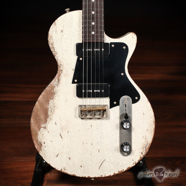 Fano SP6 Alt De Facto Lollar OmniTron P-90 Mahogany Guitar w/ Case - Driftwood