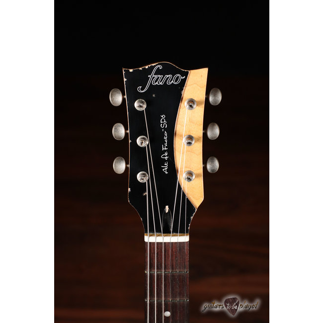 Fano SP6 Alt De Facto Lollar OmniTron P-90 Mahogany Guitar w/ Case - Driftwood