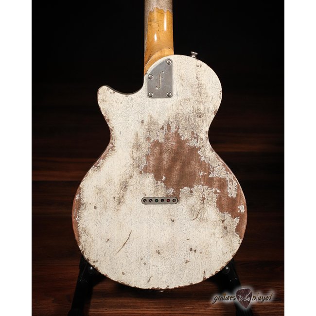 Fano SP6 Alt De Facto Lollar OmniTron P-90 Mahogany Guitar w/ Case - Driftwood