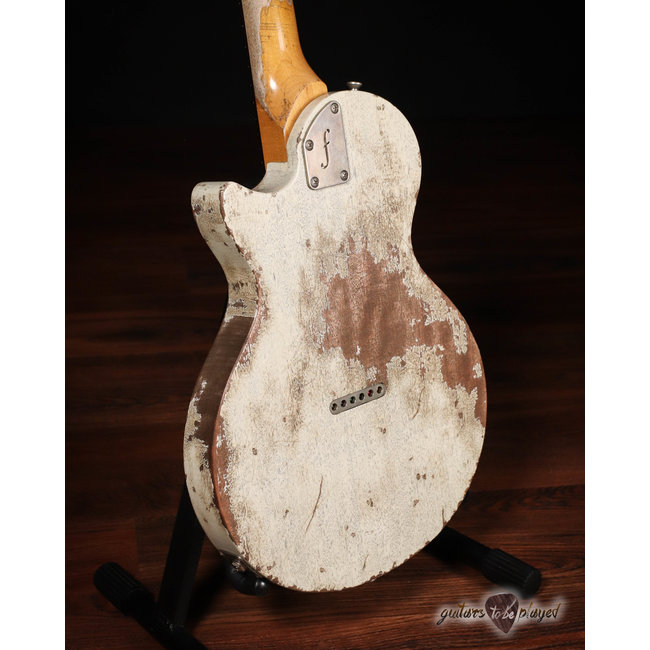 Fano SP6 Alt De Facto Lollar OmniTron P-90 Mahogany Guitar w/ Case - Driftwood