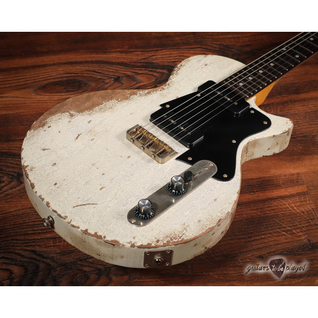 Fano SP6 Alt De Facto Lollar OmniTron P-90 Mahogany Guitar w/ Case - Driftwood