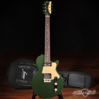 Fano Guitars Fano SP6 Oltre Lollar Gold Foil/Special T Guitar w/ Gigbag – Cadillac Green