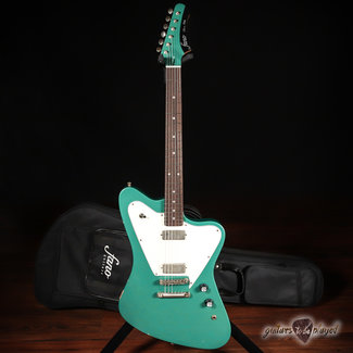 Fano Fano PX6 Oltre Lollar Firebird Electric Guitar w/ Gigbag – Sherwood Green