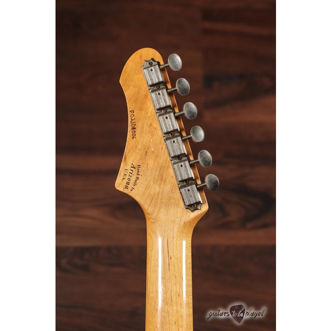 Fano PX6 Oltre Lollar Firebird Electric Guitar w/ Gigbag – Sherwood Green