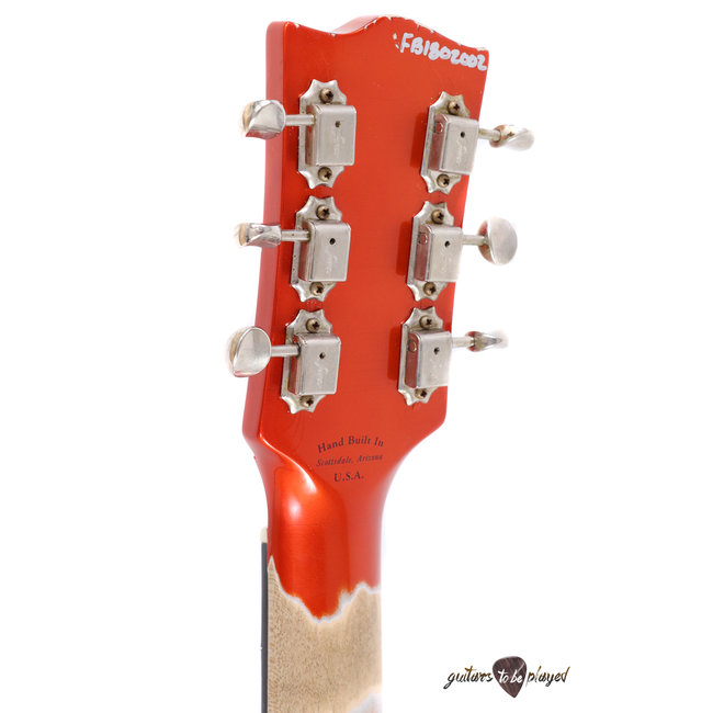 Fano SP6 Alt de Facto Mahogany Body Guitar Lollar Imperials - Candy Apple Orange