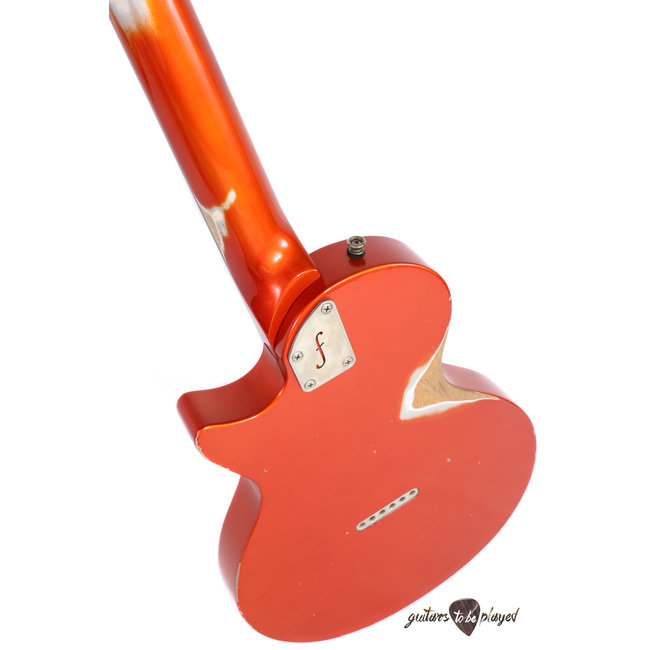 Fano SP6 Alt de Facto Mahogany Body Guitar Lollar Imperials - Candy Apple Orange