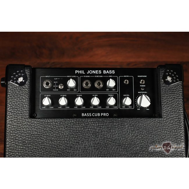 Phil Jones Bass BG-120 Bass Cub Pro 2x5” 120W Combo Amp w/ Cover – Black