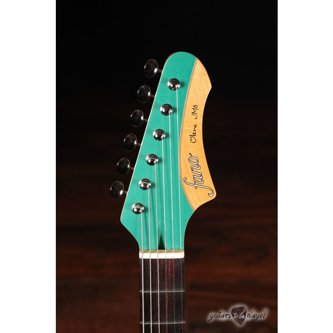 Fano JM6 Oltre Lollar OmniTron/Standard P-90 Guitar w/ Gigbag – Sherwood Green