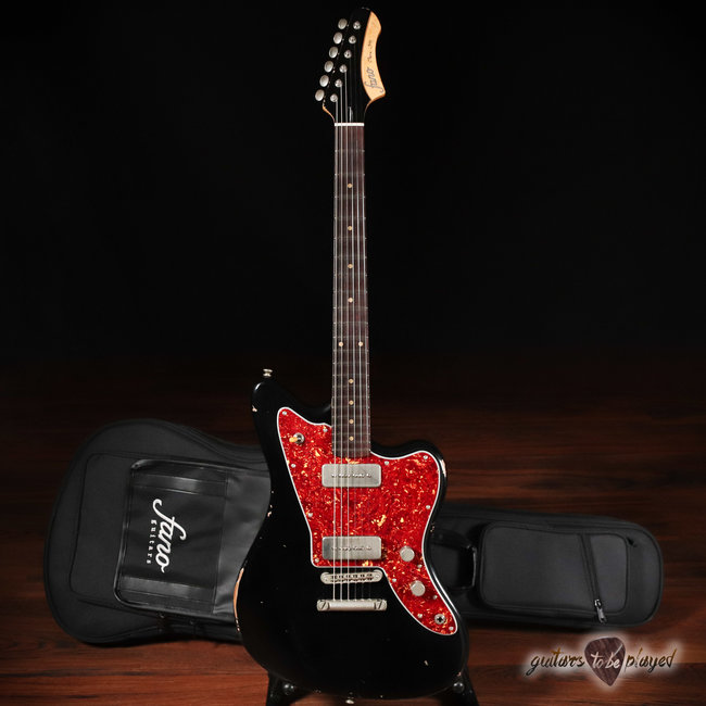 Fano JM6 Oltre Fralin P-90 Electric Guitar w/ Gigbag – Bull Black