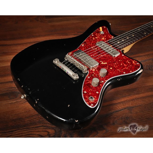 Fano JM6 Oltre Fralin P-90 Electric Guitar w/ Gigbag – Bull Black