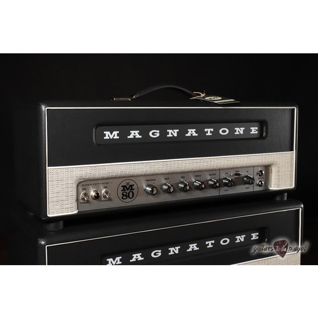 Magnatone Super Fifty-Nine M-80 Head & 2x12” Cab Bundle w/ Speaker Cable
