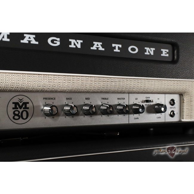 Magnatone Super Fifty-Nine M-80 Head & 2x12” Cab Bundle w/ Speaker Cable