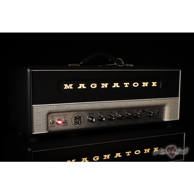 Magnatone Super Fifty-Nine M-80 Head & 2x12” Cab Bundle w/ Speaker Cable