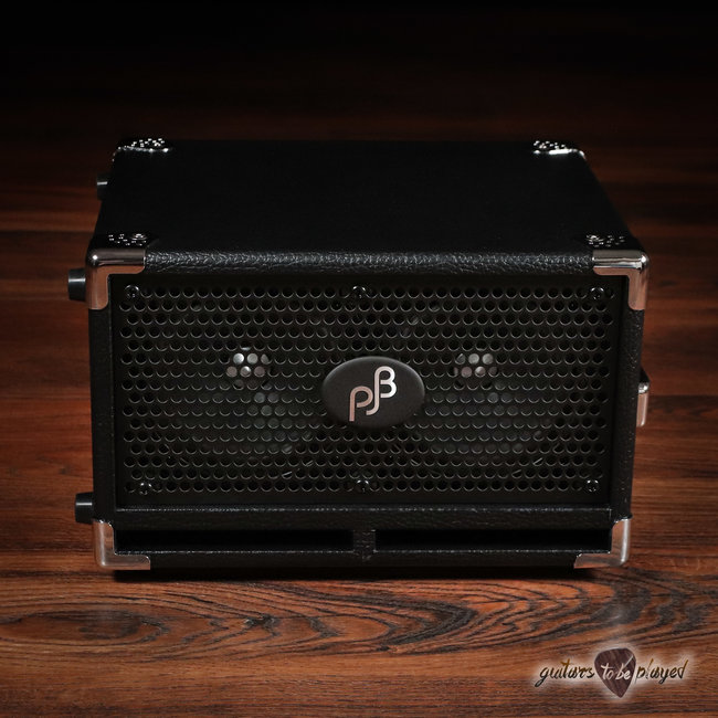 Phil Jones Bass C2 Compact 2x5” 200W 8-ohm Speaker Cabinet w/ Cover - Black