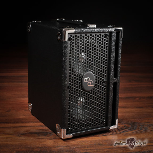 Phil Jones Bass C2 Compact 2x5” 200W 8-ohm Speaker Cabinet w/ Cover - Black