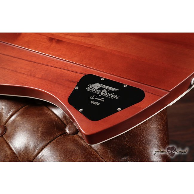 Kauer Banshee Express Electric Guitar w/ TV Jones PowerTrons – Satin Sonic Blue