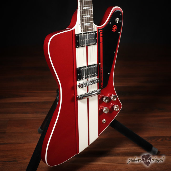 Kauer Banshee Mahogany Guitar w/ Lollar Novel90 & Imperial – Candy Apple Red