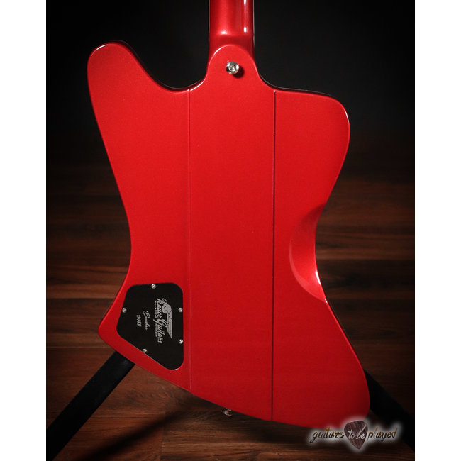 Kauer Banshee Mahogany Guitar w/ Lollar Novel90 & Imperial – Candy Apple Red