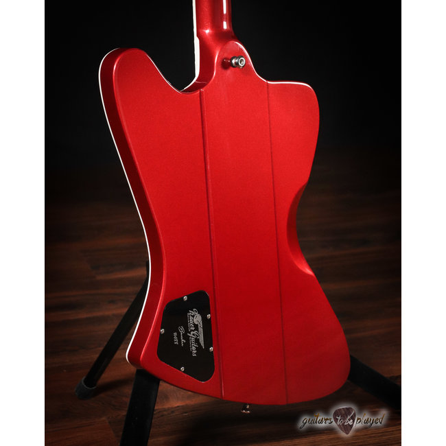 Kauer Banshee Mahogany Guitar w/ Lollar Novel90 & Imperial – Candy Apple Red