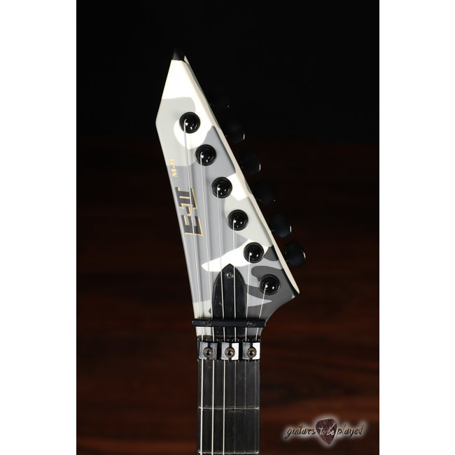 ESP E-II M-II Neck Thru Made-In-Japan Floyd Rose Guitar w/ Case – Urban Camo