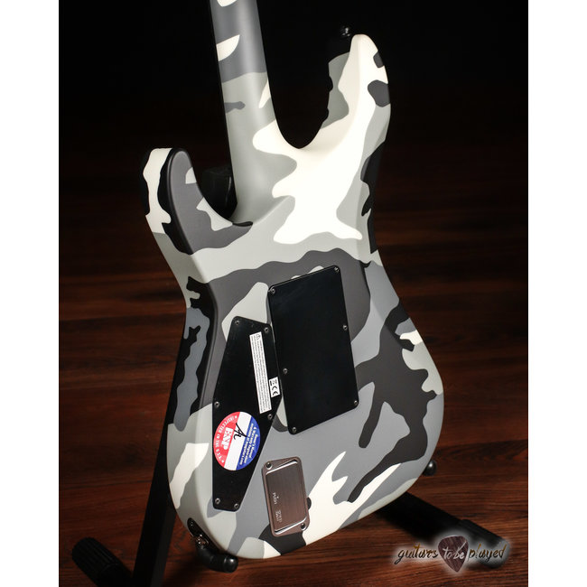 ESP E-II M-II Neck Thru Made-In-Japan Floyd Rose Guitar w/ Case – Urban Camo