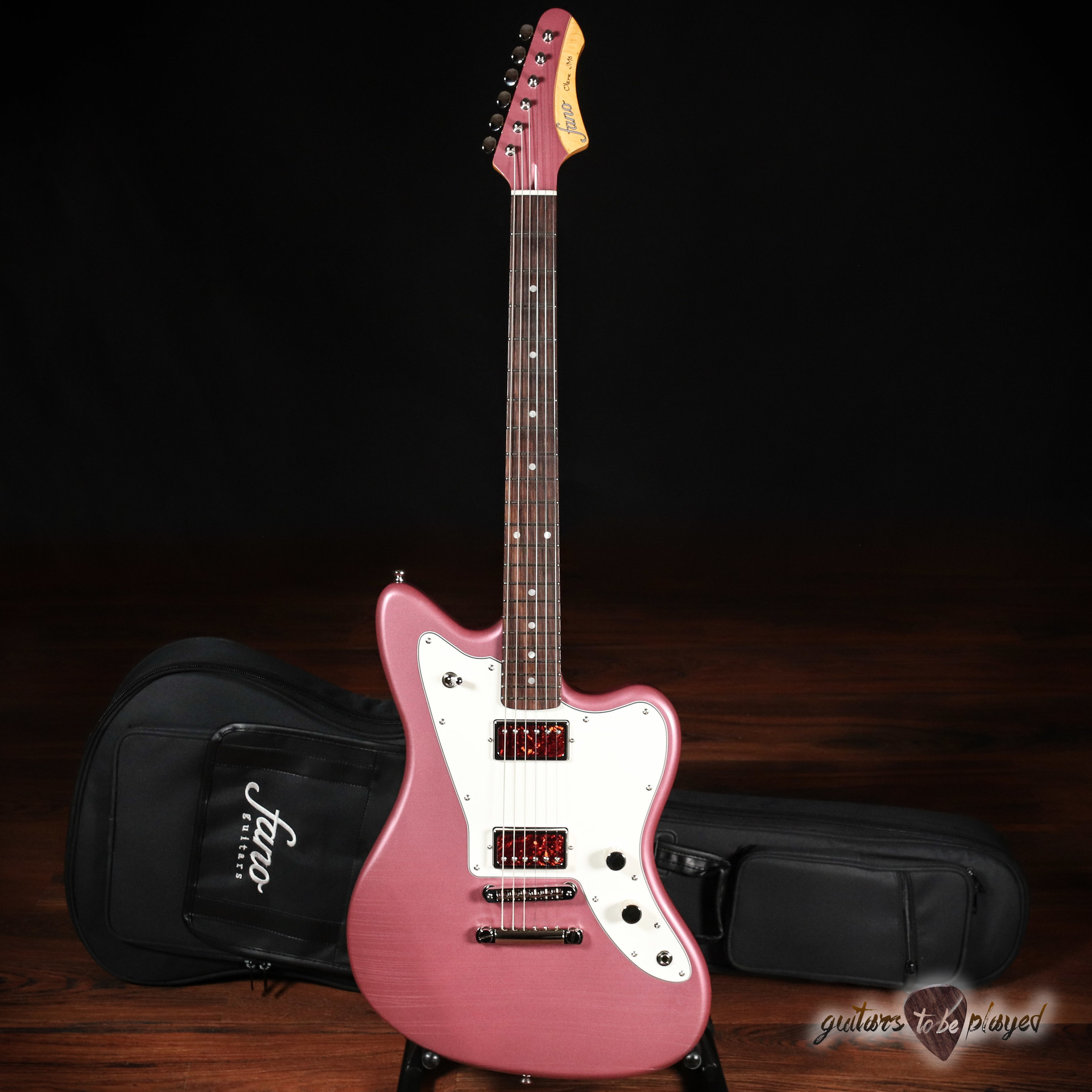 Fano JM6 Oltre Lollar El Rayo Humbucker Guitar – Burgundy Mist