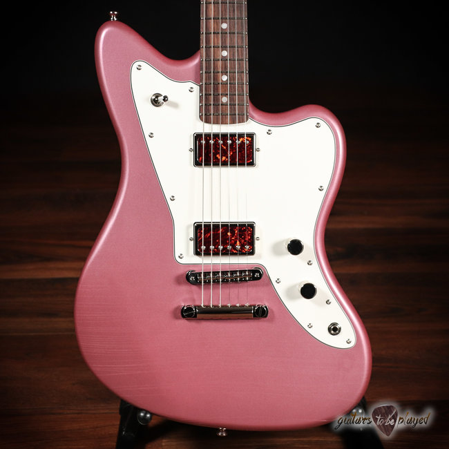 Fano JM6 Oltre Lollar El Rayo Humbucker Guitar w/ Gigbag – Burgundy Mist