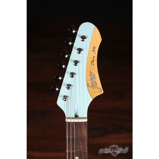 Fano JM6 Oltre Lollar OmniTron P-90 Electric Guitar w/ Gigbag – Sonic Blue