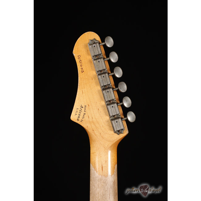 Fano JM6 Oltre Maple Fretboard P-90 Electric Guitar w/ Gigbag – Inca Silver