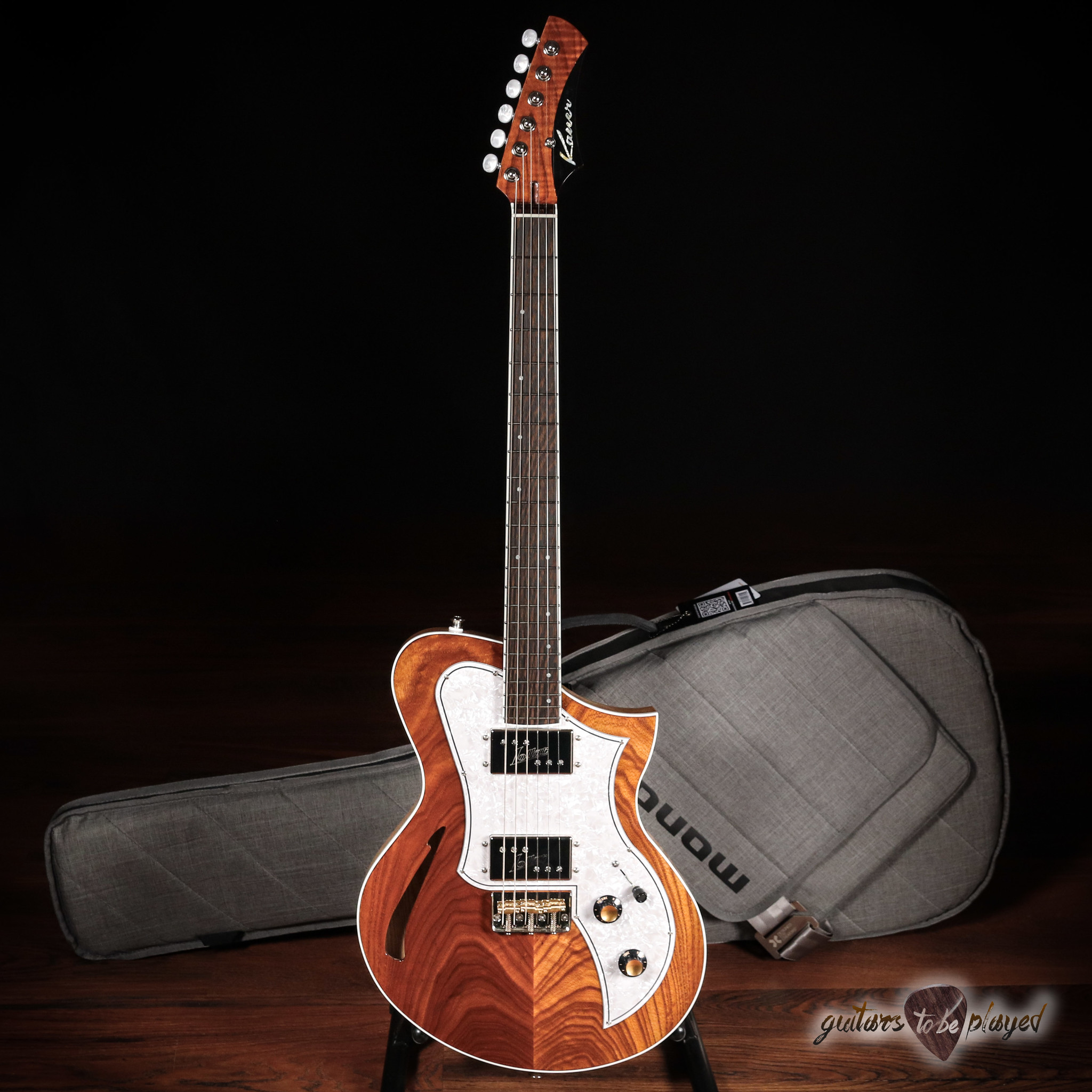 Kauer Korona Thinline Swamp Ash Guitar w/ Lollar Regals Kauer Korona Thinline Swamp Ash Guitar w/ Lollar Regals
