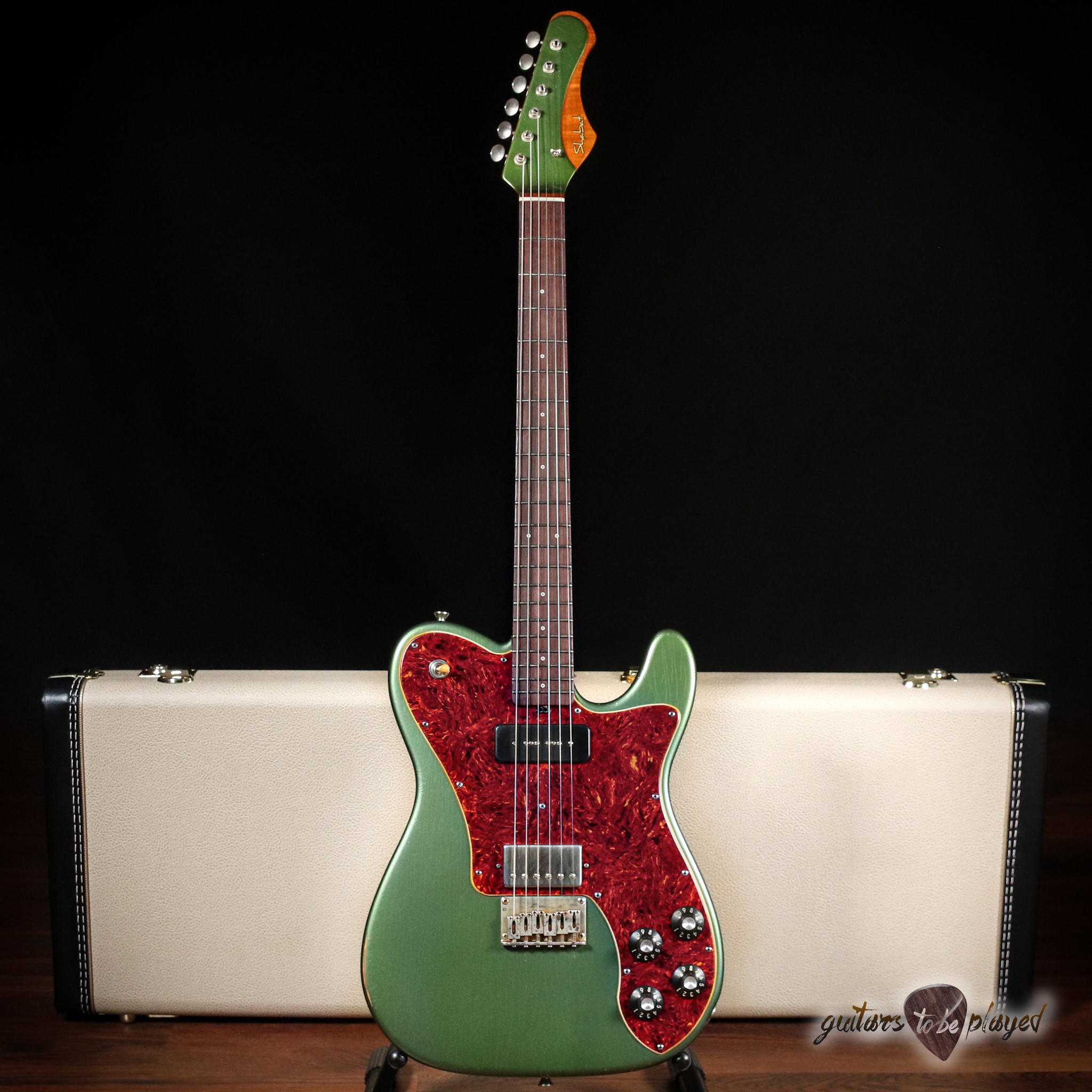 Shabat Lion Deluxe T-Style w/ Flame Roasted Maple – Sherwood Green