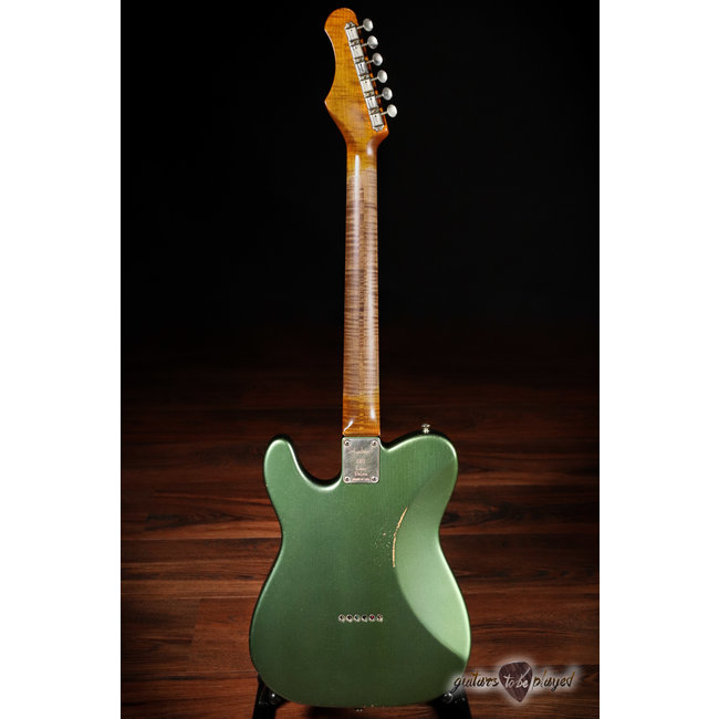 Shabat Lion Deluxe T-Style w/ Flame Roasted Maple & Rosewood – Sherwood Green