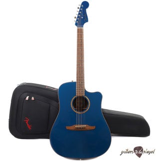 Fender Fender Redondo Classic Solid Spruce/Mahogany Guitar w/ Gigbag - Cosmic Turquoise