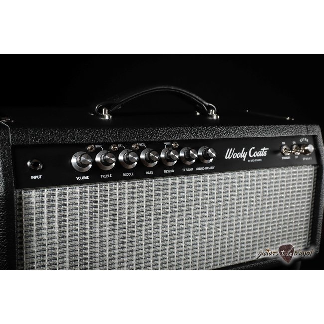 3rd Power Wooly Coats Extra Spanky 6VEL Amp Head & 112 Cab –British Black Levant