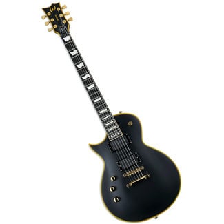 ESP LTD ESP LTD Deluxe EC-1000 LH Left-Handed EMG Guitar – Vintage Black