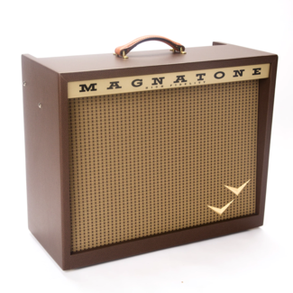 Magnatone Amplification Magnatone Panoramic Stereo 12+12W Vibrato 2x10” Combo Amp w/ Footswitch & Cover