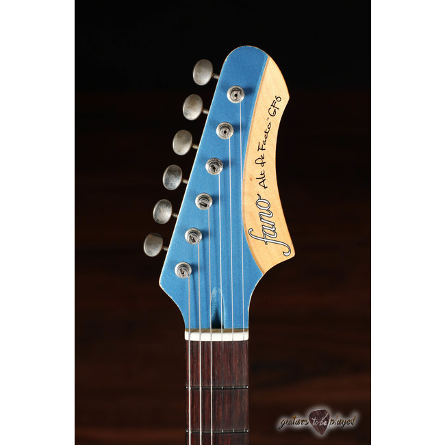 Fano GF6 Alt de Facto TV Jones Semi-Hollow Guitar w/ Bigsby – Lake Placid Blue