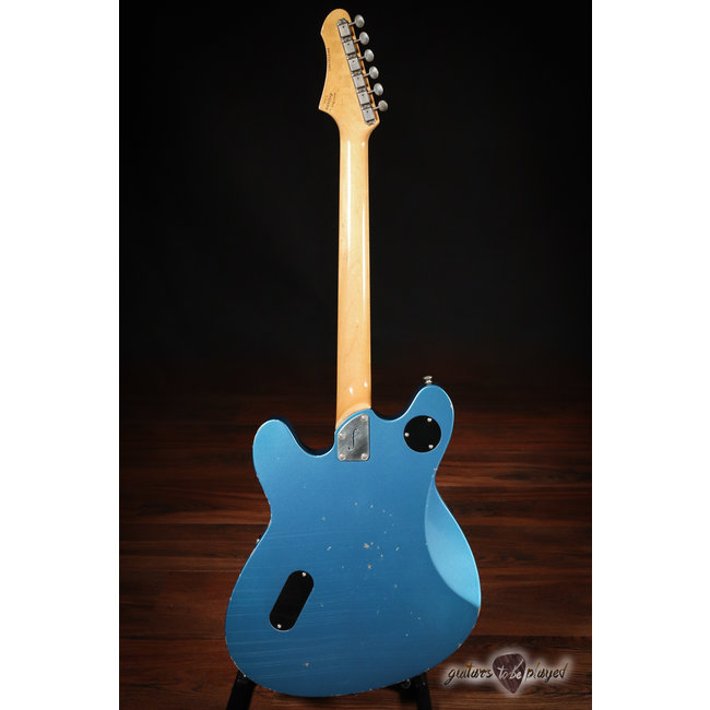 Fano GF6 Alt de Facto TV Jones Semi-Hollow Guitar w/ Bigsby – Lake Placid Blue