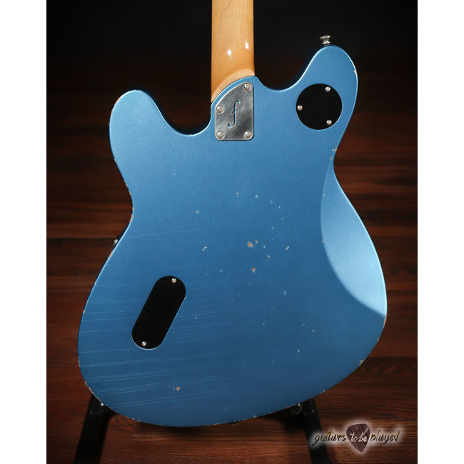 Fano GF6 Alt de Facto TV Jones Semi-Hollow Guitar w/ Bigsby – Lake Placid Blue