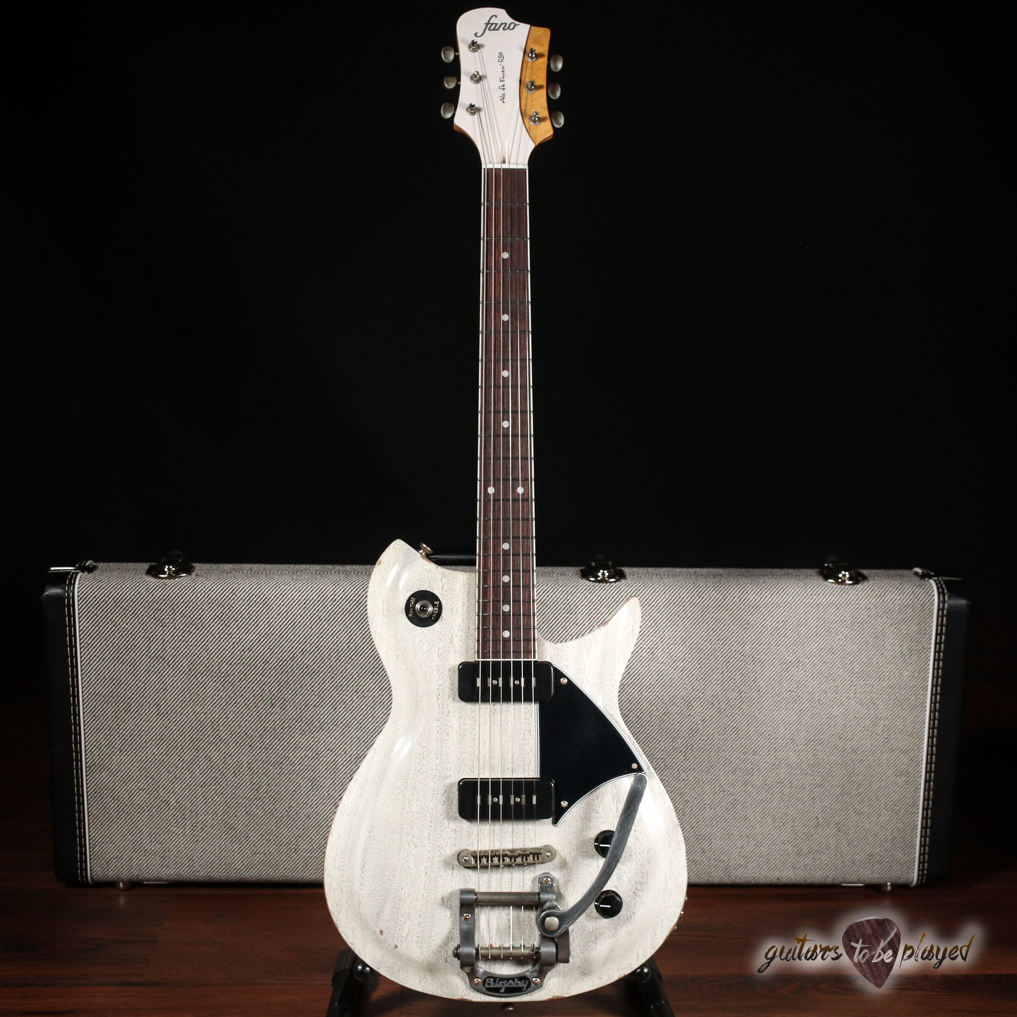 ギター fano RB6 Alt De Fact Fano RB6 Alt de Facto Mahogany Guitar w/ Bigsby – 3-Tone