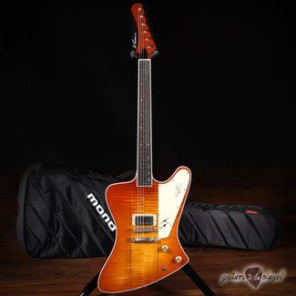 Kauer Banshee Jr. Deluxe w/ Maple Cap & Wolfetone KauerBucker – “Keith Burst”