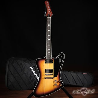 Kauer Kauer Banshee Deluxe w/ Maple Cap & Lollar Mini/Imperial HBs – Tobacco Burst