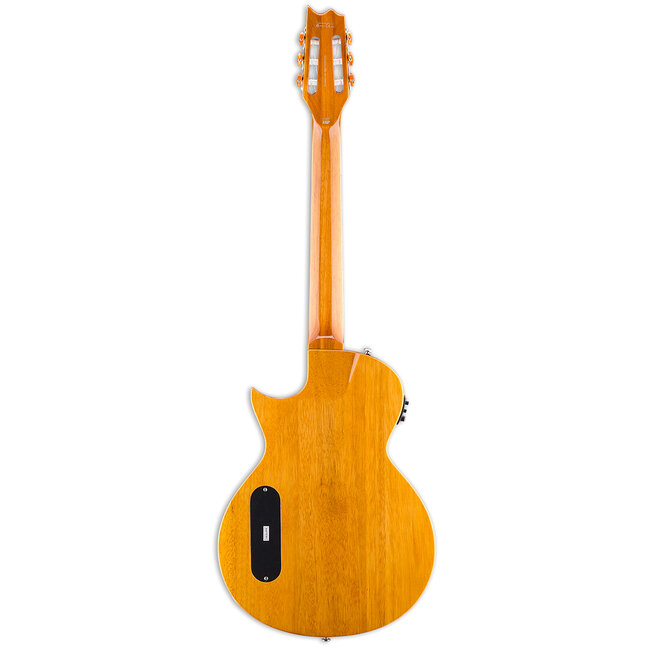 ESP LTD TL-6N Thinline Nylon String Acoustic/Electric Guitar – Natural