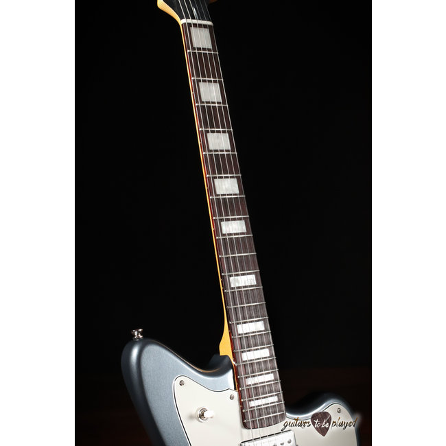 Fano JM6 Alt de Facto Lollar El Rayo Guitar w/ Bigsby – Charcoal Frost