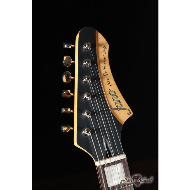 Fano JM6 Alt de Facto Lollar El Rayo Guitar w/ Bigsby – Charcoal Frost