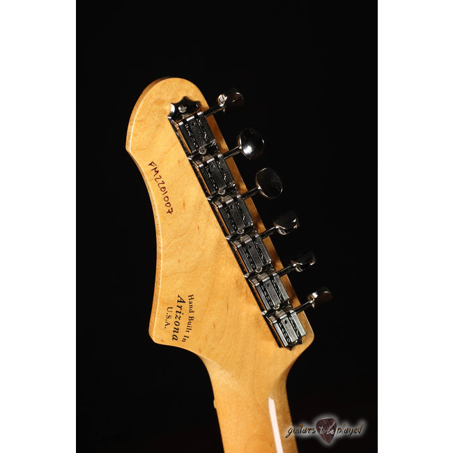 Fano JM6 Alt de Facto Lollar El Rayo Guitar w/ Bigsby – Charcoal Frost