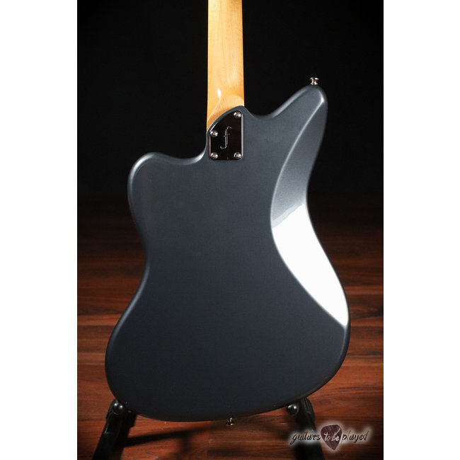 Fano JM6 Alt de Facto Lollar El Rayo Guitar w/ Bigsby – Charcoal Frost