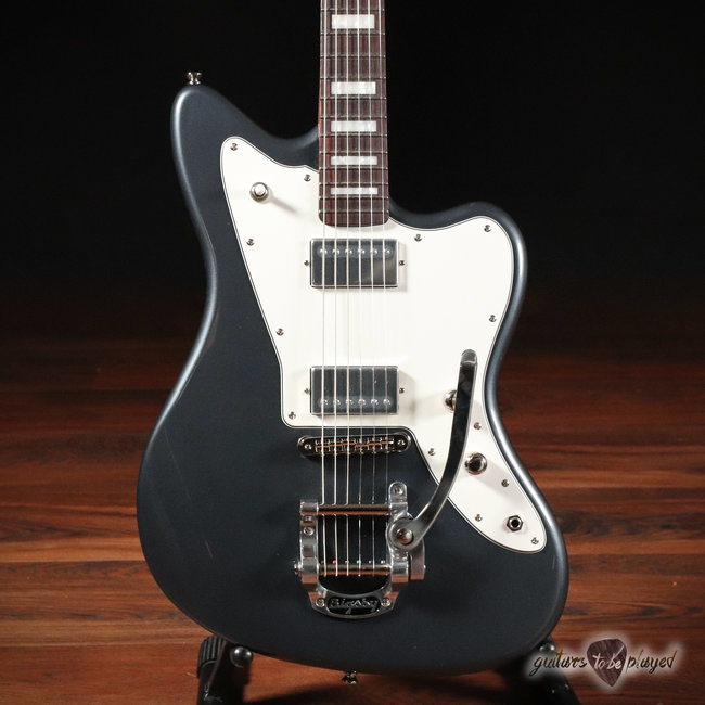 Fano JM6 Alt de Facto Lollar El Rayo Guitar w/ Bigsby – Charcoal Frost