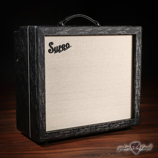 Supro 1932R Royale 35/50-Watt 1x12” Tube Combo Amp – Black Scandia