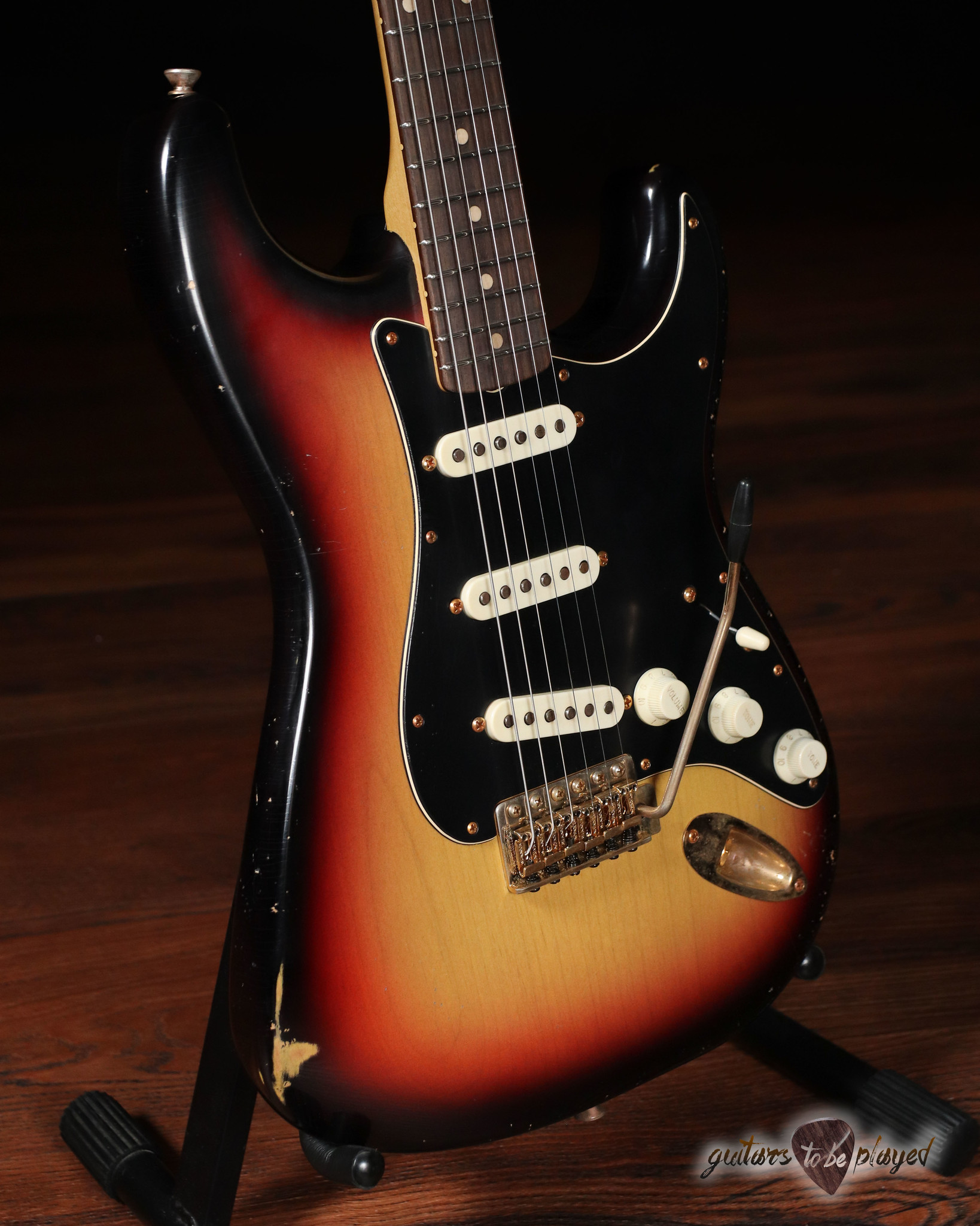 Mario Martin Guitars Alder S-Style w/ Arcane 61 PUs – 3-Tone Burst